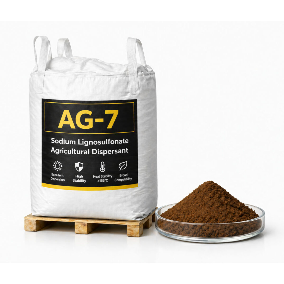 AG-7 木质素磺酸钠 农用分散剂